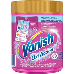 Vanish Σκόνη Oxi Action Ροζ Ενισχυτικό Πλύσης 1kg
