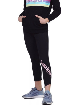 BODY ACTION Girls Basic 7/8 Leggings Black 012102-01, Μέγεθος 13 χρονών , Χρώμα ΜΑΥΡΟ