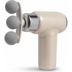 Mini Massage Gun Πιστόλι Μασάζ Σώματος με 6 Επίπεδα Έντασης & 9 Κεφαλές - Fascial Gun - ΜΠΕΖ