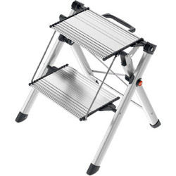 Hailo MK80 Mini Comfort Σκαλοσκαμπό Αλουμινίου 2 Σκαλοπάτια 4310-100