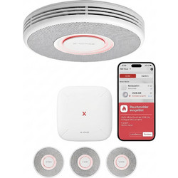X-Sense XS0B-MR31 Σετ 3+1 RF Ανιχνευτές Καπνού με Gateway