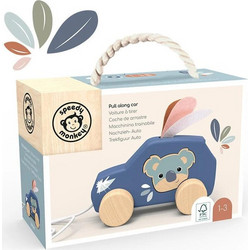 Speedy Monkey - Συρόμενο Αυτοκίνητο Τακτοποίησης 15x14x6 cm SP1038