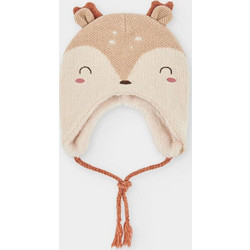 Σκουφάκι μπεμπέ unisex Boboli-294072-7462-Beige