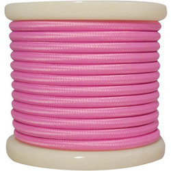 EL330025 | EL330025 | Textile Cable 2x0.75mm ρολό 10mt - Ροζ
