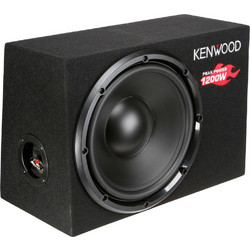 Kenwood KSC-W1200B Subwoofer Αυτοκινήτου 12" 300W RMS με Κούτα