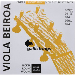 Galli FG011 Σετ Χορδές 12 Χορδών για Viola Beiroa