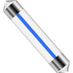 VenCore 3216-10131 - C5W Festoon 42mm - Λάμπα LED Σωληνωτή για Βάση C5W 42mm Festoon 1 Filament LED 0.45W 140 Lumen 12 Volt Blue