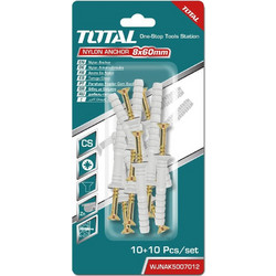 TOTAL ΣΕΤ ΒΙΔΕΣ ΜΕ ΒΙΣΜΑΤΑ 8 Χ 60mm (WJNAK5007012) 26367
