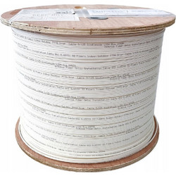 Καλώδιο Οπτικής Ίνας Allied FTTH 2 SC, SM 9/125 OS2 G657A1, Eca LSOH, White, 1km