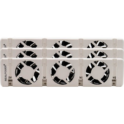 Αξεσουάρ για Καμπίνες Δικτύου Realpower heater fan HL-3,3er Set with 3 fans