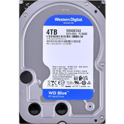 Western Digital Blue 4TB HDD Σκληρός Δίσκος 3.5" Sata 3 5400rpm με 256MB Cache WD40EZAX