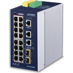 Planet IGS-20160HPT Managed L3 Switch με 16 Θύρες Ethernet 1000Mbps και 2 SFP θύρες