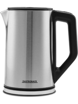 Gastroback 42436 Ανοξείδωτος Βραστήρας 1.5lt 2200W με Ρύθμιση Θερμοκρασίας