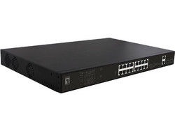 LevelOne GEP-2021 Unmanaged L2 Switch με 16 Θύρες Ethernet 1000Mbps και 2 SFP θύρες