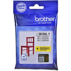 Brother LC-3619XLY Yellow Μελάνι Εκτυπωτή Inkjet
