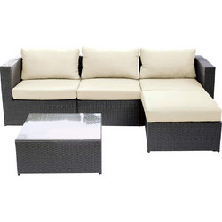 ArteLibre Haiti Σετ Σαλόνι Κήπου Rattan 3τμχ 14520010