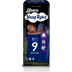 Libero Sleep Tight Πάνες Βρακάκι No9 22-37Kg 10τμχ