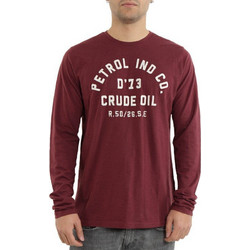 Petrol Industries Ανδρική Μπλούζα Μακρυμάνικη Bordeaux M-FW18-TLR656-3093 Bordeaux
