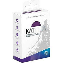 UGD011419 Ultimate Guard Katana Sleeves Standard Size (100) - Iris Bloom