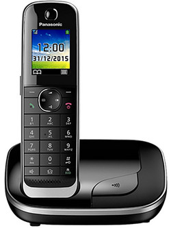 Panasonic KX-TGJ310 Ασύρματο Τηλέφωνο με Ανοιχτή Ακρόαση Μαύρο