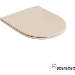 Scarabeo Moon 5520 Καπάκι Λεκάνης Slim Soft Close Ροζ 5535BS-810