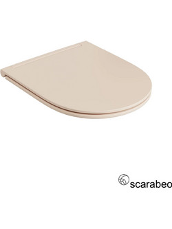 Scarabeo Moon 5520 Καπάκι Λεκάνης Slim Soft Close Ροζ 5535BS-810