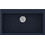 Sanitec Classic 333 Υποκαθήμενος Νεροχύτης Γρανίτη Ματ Granite Blue 79x50cm