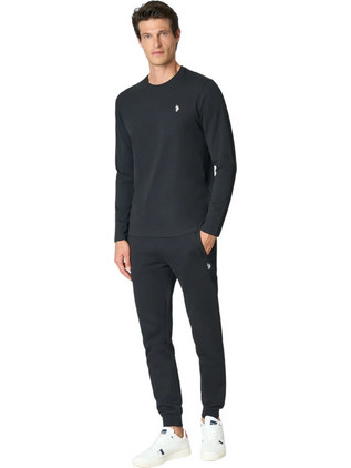 U.S.POLO ASSN ΜΠΛΟΥΖΑ ΜΑΥΡΗ US44 168 002/199 ΜΑΥΡΟ