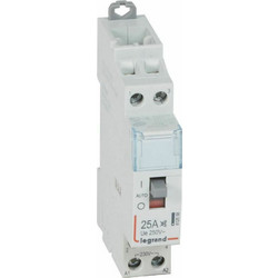 Power contactor CX - with 230 V coll and handle - 2P - 250 V - 25 A - silent