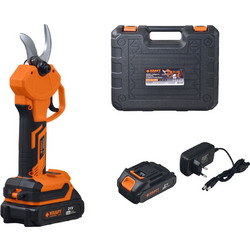Kraft 691166 Ψαλίδι Κλαδέματος Μπαταρίας 21V 2x2Ah με Κοπή 32mm