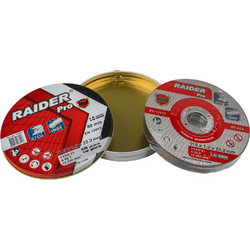 RAIDER Τροχός κοπής inox A60T 115*1.0*22.2mm 160157 (1τμχ)