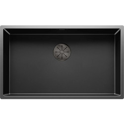 Blanco Claron 700-U Durinox Υποκαθήμενος Νεροχύτης Inox Dark Steel 74x44cm