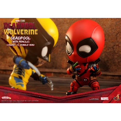 Marvel - Wolverine & Deadpool (With Pencils) Set Cosbaby (Wave 2) Figure