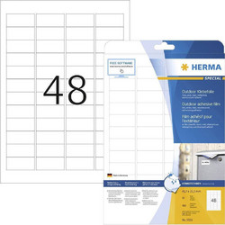 Ετικέτες Herma Outdoor Adhesive Film 9535 45,7x21,2 10 sheets 480 pcs