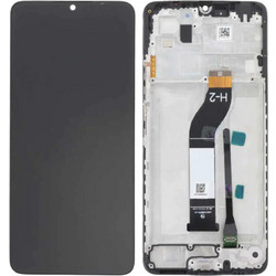 Γνήσια Οθόνη LCD με Μηχανισμό Αφής και Πλαίσιο για Xiaomi Redmi 13C 5G Service Pack (5600120C3V00) - Μαύρο