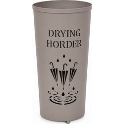 Ομπρελοθήκη Mεταλλική Taupe Drying Horder 24x24x48εκ. Ankor 855896