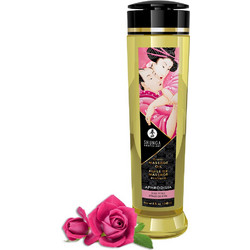 Shunga Erotic Art Aphrodisia Rose Petals Massage Oil 240ml