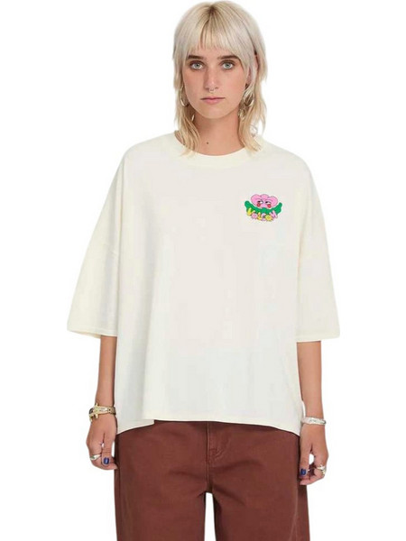 VOLCOM W VOLTRIP T-SHIRT - B3532605-OFW CREAM