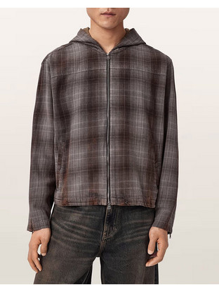 ALL SAINTS SANTO LS SHIRT M030SF-SHALE GREY Mixed