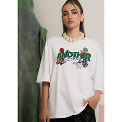 Bee Me T-Shirt Another Cotton Λευκό