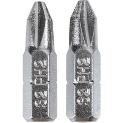 DELI σετ μύτες κατσαβιδιού DL251002, μαγνητικές, PH2x25mm, 2τμχ