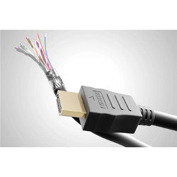 Goobay Καλώδιο HDMI 2.0 HDMI Male to HDMI Male 5m Black 61161