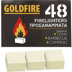 Προσάναμμα Λευκό Συσκ=48 Κύβοι 205 gr Homie 5792