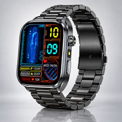 Smartwatch GT572 - Μαύρη κάσα / μαύρο μεταλλικό λουρί