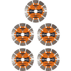 Σετ δίσκοι κοπής - 5pcs - 133x20x2.4mm - Finder - 198836