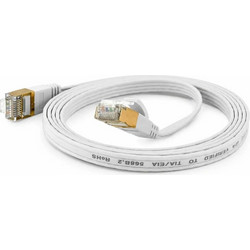 Wantec FTP Cat.6 Καλώδιο Δικτύου 0.10m White 7001