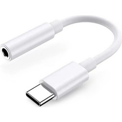 Αντάπτορας Samsung GP-TGU023AE DAC από USB-C σε mini jack 3,5 mm - λευκός