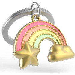 Μπρελόκ Metamorphose Rainbow Cloud & Star TM139-02