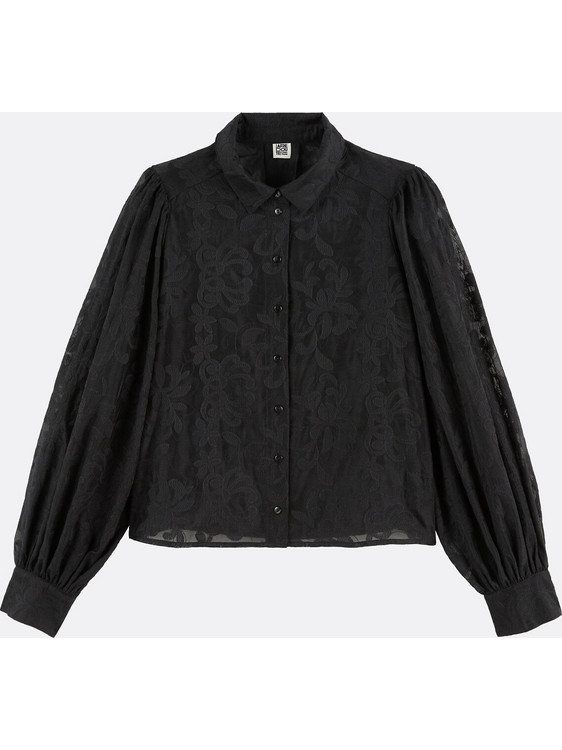La Redoute Signature Γυναικείο Πουκάμισο Oversize Μαύρο
