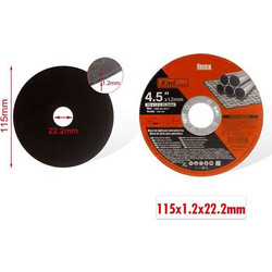KMT Δίσκος Κοπής 4.5"xΦ1.2mm 10τμχ- Saw Blade 2389284